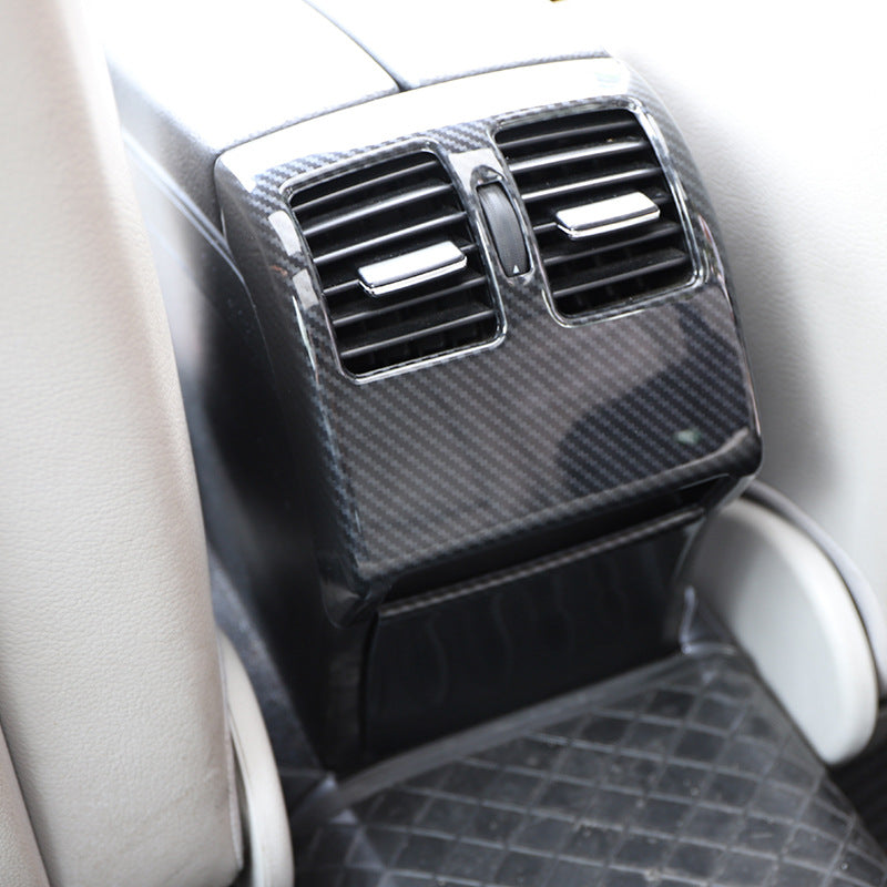 RHD 2011-2013 C-Class 204 Carbon Fiber Front Dashboard, Center Console, and Steering Wheel Trim