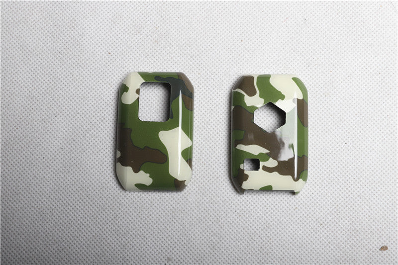 RHD 18-25 Jimny JB64 Interior Modification Carbon Fiber Pattern Rearview Mirror Cover Gear Shift Knob Trim