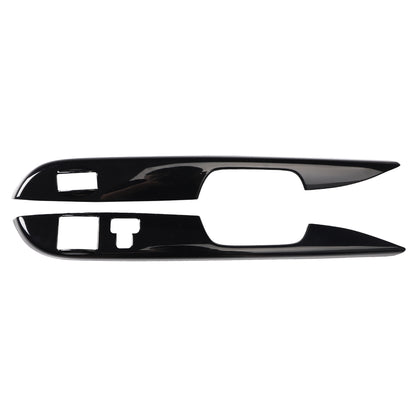 RHD 2014-2015 Toyota Hiace 200 Series Interior Modification Carbon Fiber Pattern Dashboard, Air Conditioning, and Gear Shift Trim