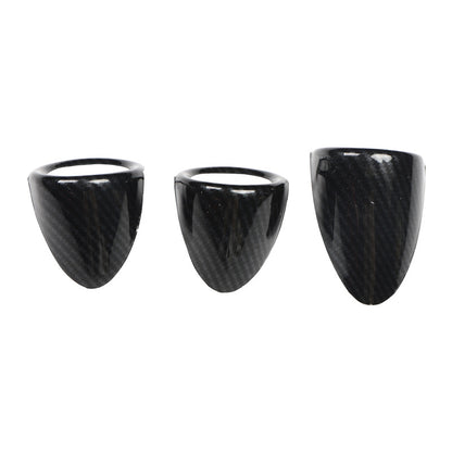 RHD 350Z Z33 Carbon Fiber and Rosewood 3D Textured Dashboard Trim Scratch-Resistant Protective Film