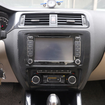 RHD 12-14 Right-Hand Drive Jetta Interior Modification Carbon Fiber Pattern Power Window Handles with Rosewood Trim