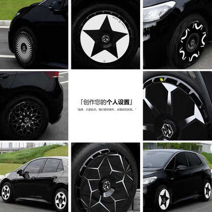 Full Wheel Covers Compatible with Volkswagen ID Series, Golf & CC (16–21 in) – product view