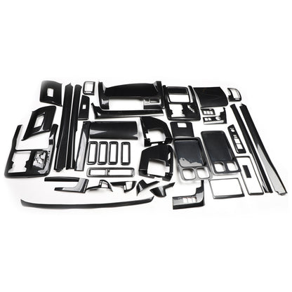 RHD VOXY/NOAH ZZR70 Carbon Fiber and Rosewood Dashboard Trim Kit