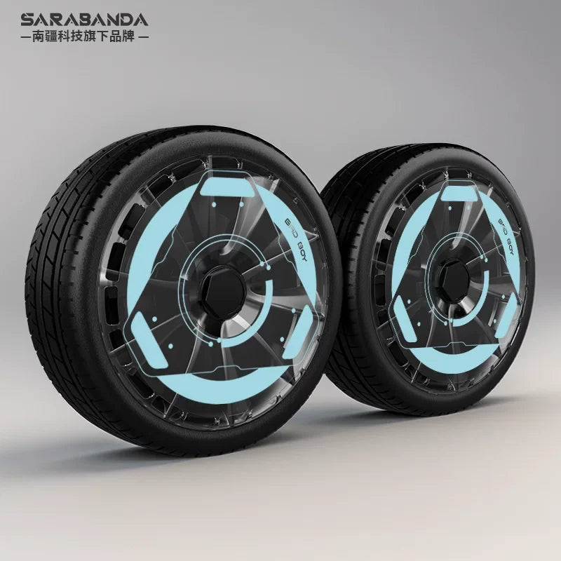 Full & MiniAero Wheel Covers Compatible with Audi Models (18–20 in) – UV-Printed Full Wheel Cover – Batman Graphic – Set of 4