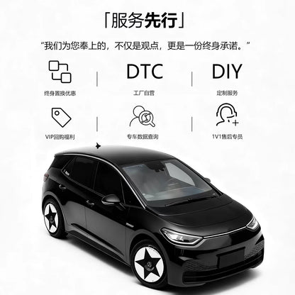 Full Wheel Covers Compatible with Volkswagen ID Series, Golf & CC (16–21 in) – product view