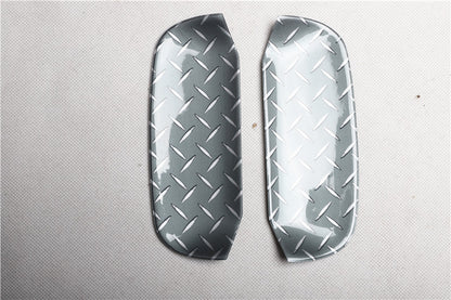 RHD 18-25 Jimny JB64 Interior Modification Carbon Fiber Pattern Rearview Mirror Cover Gear Shift Knob Trim