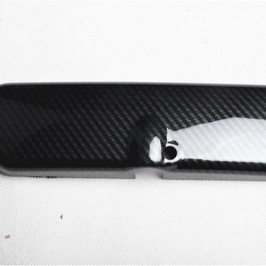 RHD 18-25 Jimny JB64 Interior Modification Carbon Fiber Pattern Rearview Mirror Cover Gear Shift Knob Trim