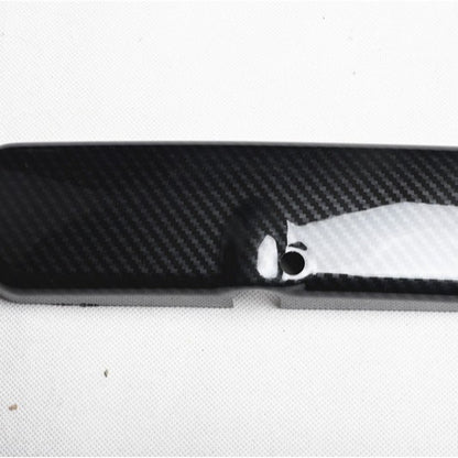 RHD 18-25 Jimny JB64 Interior Modification Carbon Fiber Pattern Rearview Mirror Cover Gear Shift Knob Trim