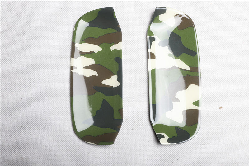 RHD 18-25 Jimny JB64 Interior Modification Carbon Fiber Pattern Rearview Mirror Cover Gear Shift Knob Trim