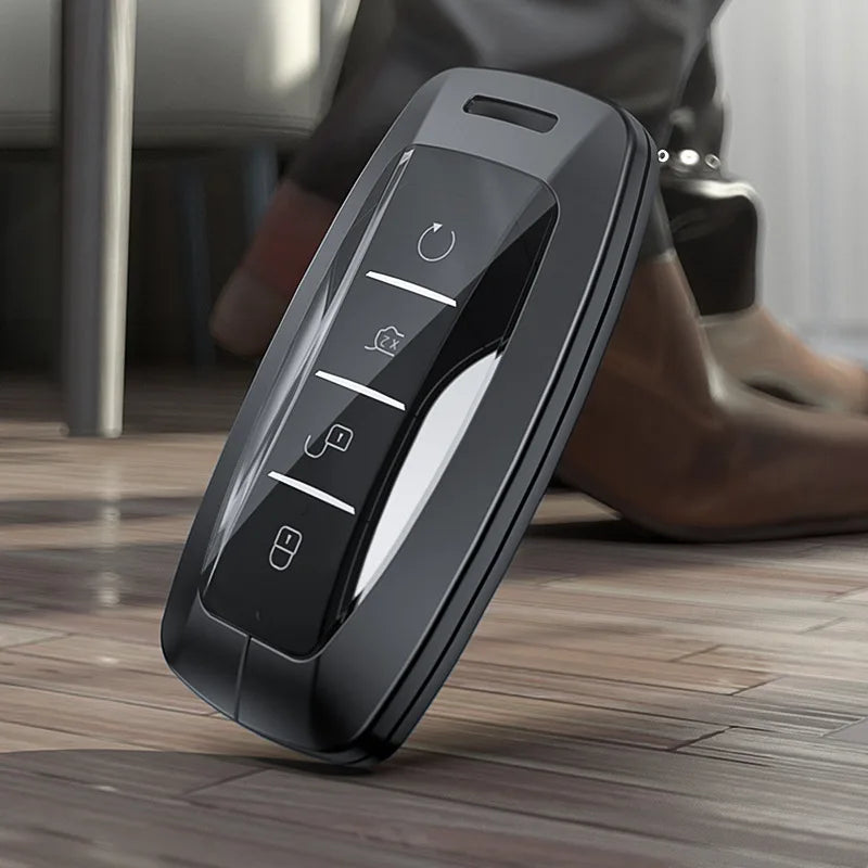 Aluminum Alloy Car Key Case for BYD Car