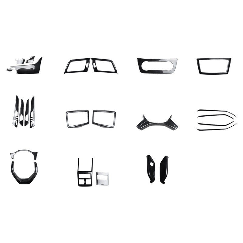 RHD 2012-2015 GL/ML300/350/400 Carbon Fiber Door Handle Interior Modification Kit