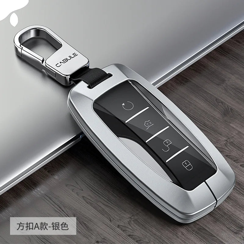 Aluminum Alloy Car Key Case for BYD Car