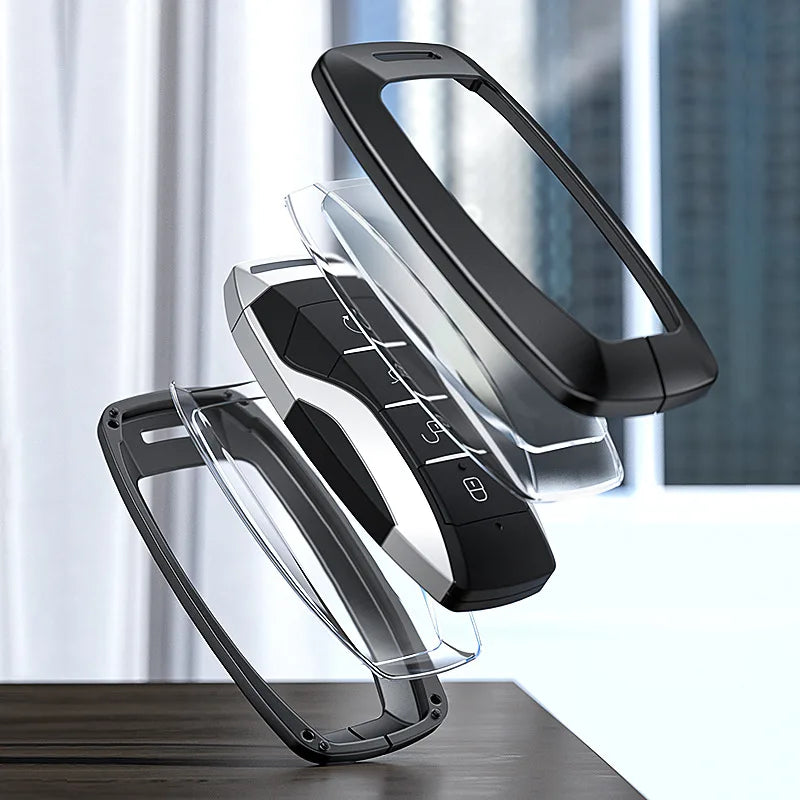 Aluminum Alloy Car Key Case for BYD Car