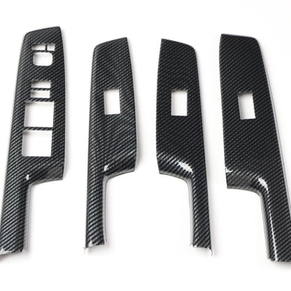 RHD 2012-2019 Prius ZVW40W-41 Walnut Carbon Fiber Interior Modification Kit