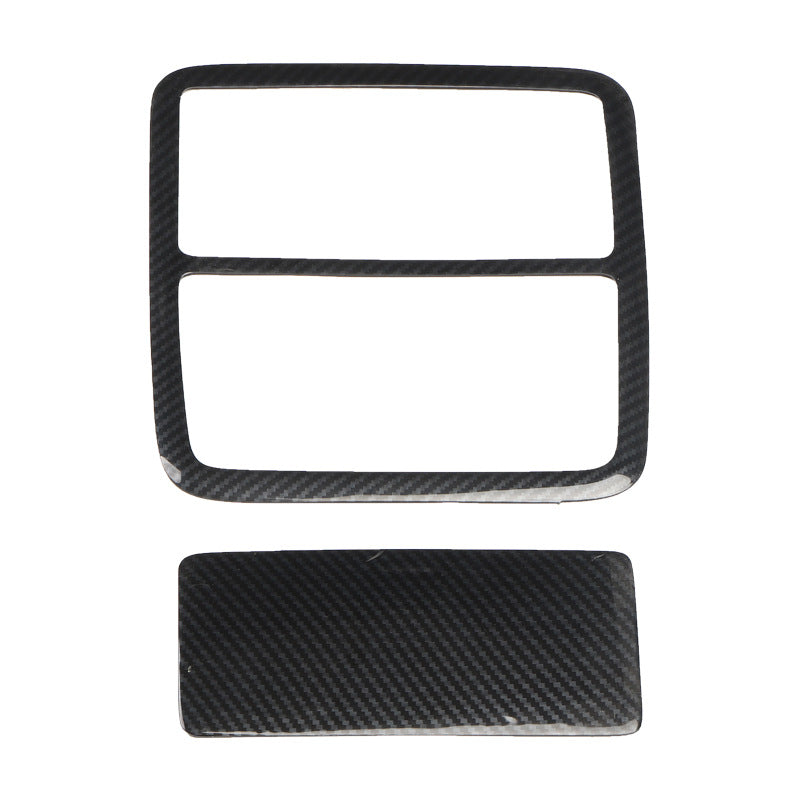 RHD VOXY/NOAH ZZR70 Carbon Fiber and Rosewood Dashboard Trim Kit