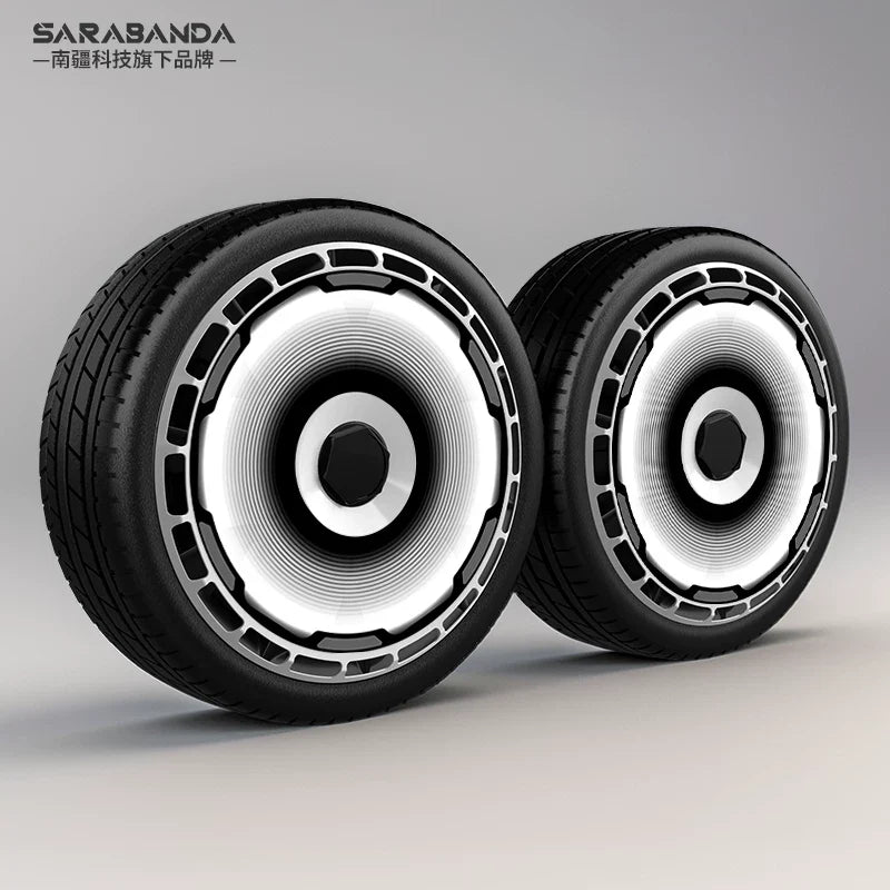 Full & MiniAero Wheel Covers Compatible with Audi Models (18–20 in) – UV-Printed Full Wheel Cover – Custom Graphic – Set of 4