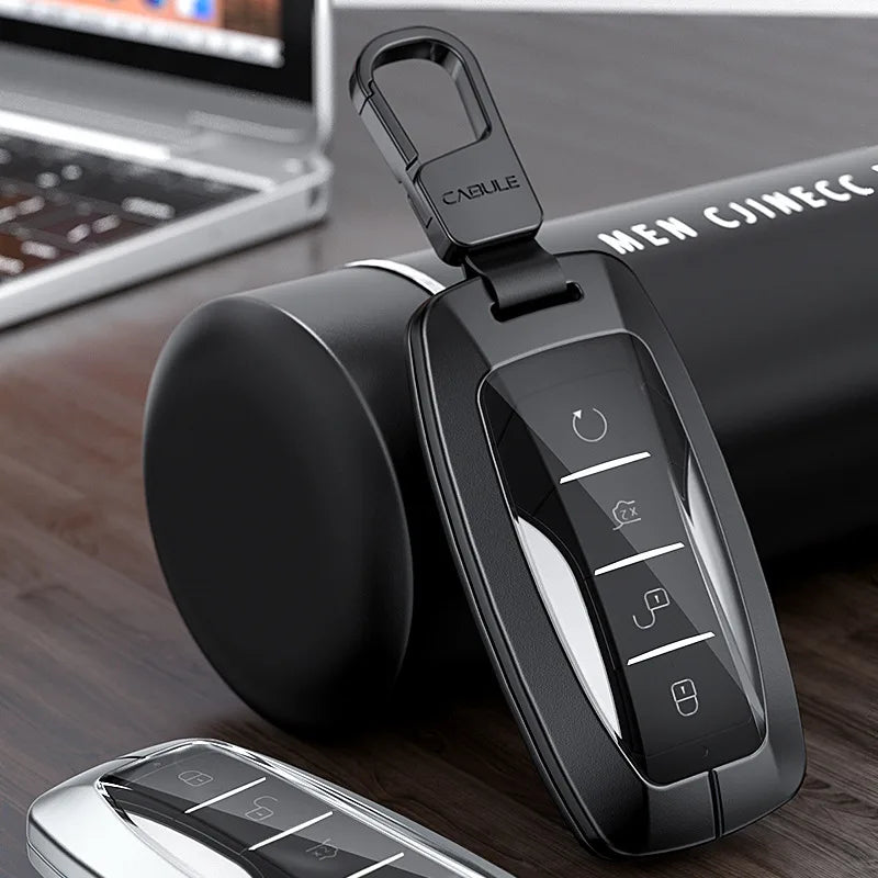 Aluminum Alloy Car Key Case for BYD Car