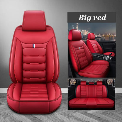 PU Leather Car Seat Covers Full Set Fit with BYD Car