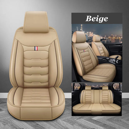 PU Leather Car Seat Covers Full Set Fit with BYD Car