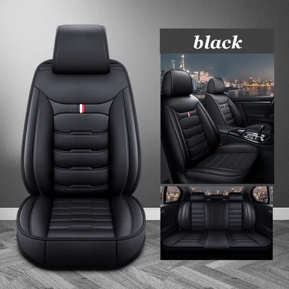 PU Leather Car Seat Covers Full Set Fit with BYD Car