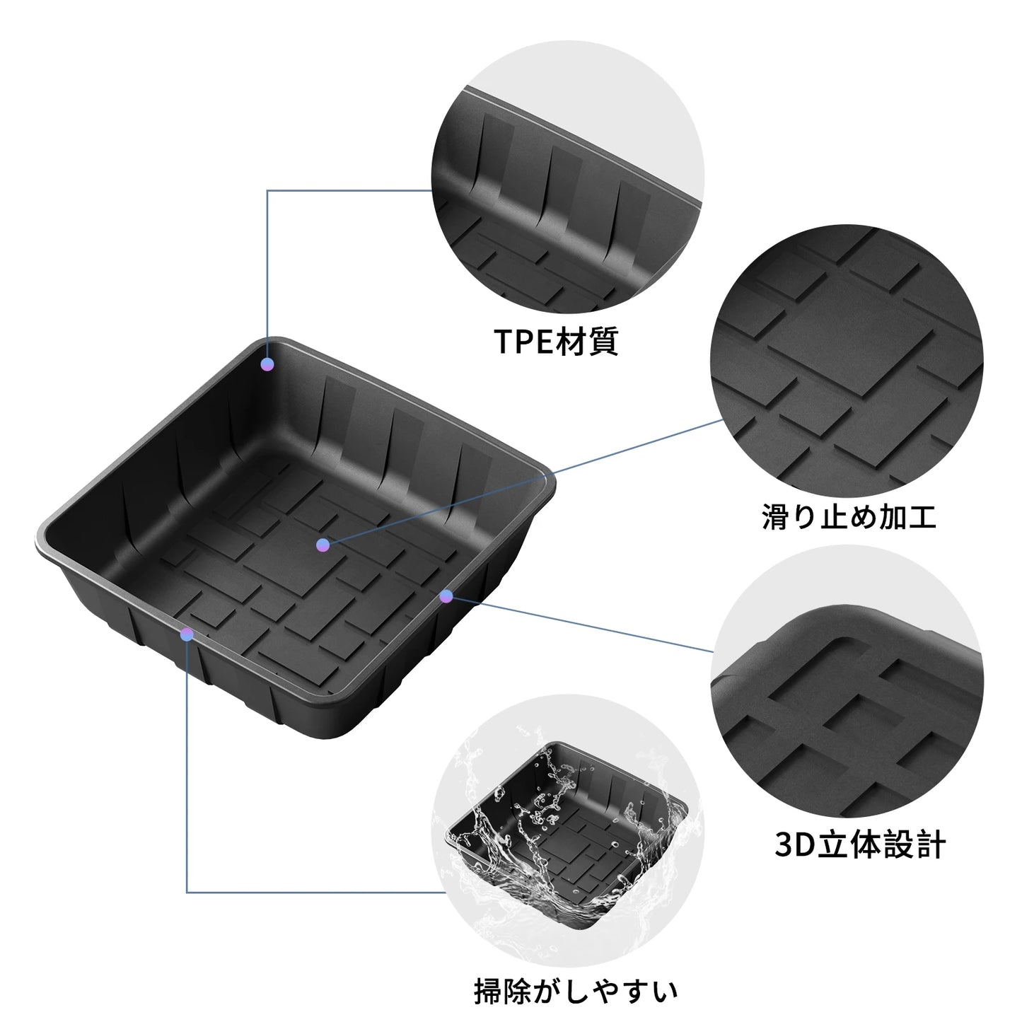 RHD Under-Seat Storage Drawer for Honda N-BOX JF4–JF6 Hybrid (2017–2025)
