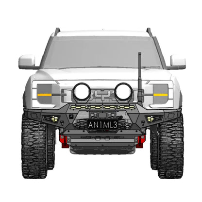 BYD SHARK 6 2025 Stainless Steel Front Bumper Guard