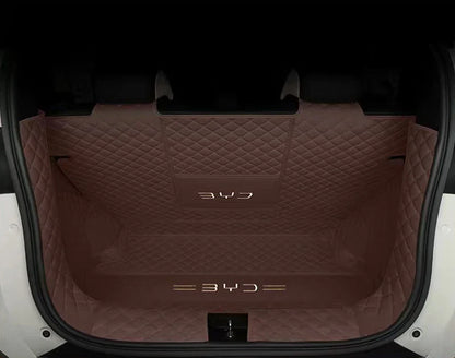 Full Coverage Leather Trunk Mat For BYD Dolphin Mini