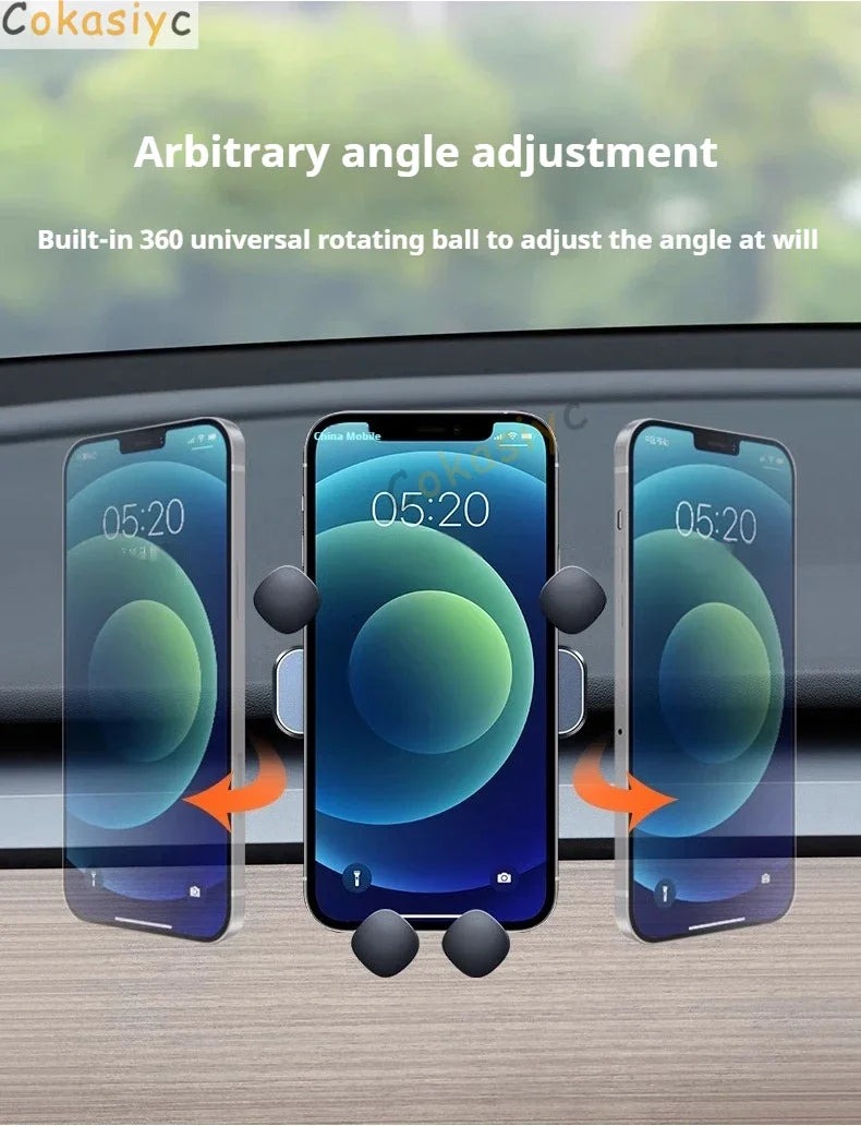 Mobile Phone Holder for Jaecoo J7 2025 2024 2023 13.2" Screen Base Car Wireless Charger Stand Gravity Mount Auto Accessories