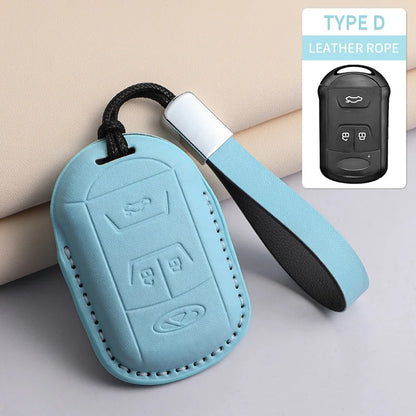 For Chery PU Car Keychain Shell Holder