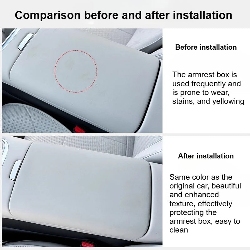Xpeng G6 2025 Car Center Console Armrest Box Protective Cover