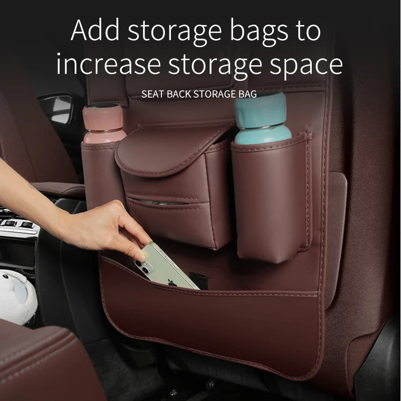 ZEEKR 007 001 Car Seat Organizer Back Multi-pocket Storage Bag