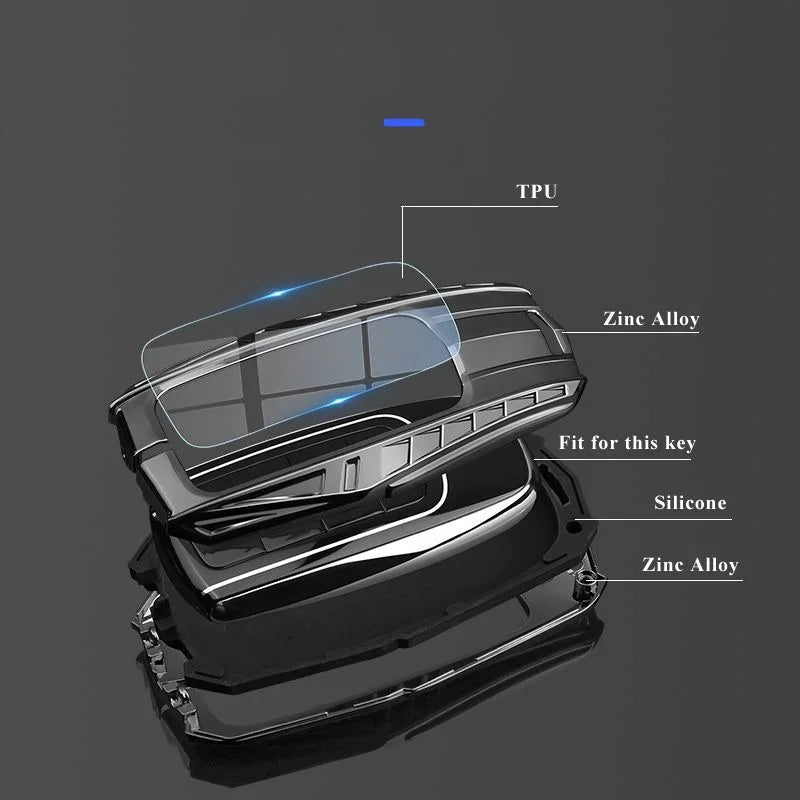 Zinc Alloy Car Key Case for Chery Jaecoo J7 7 PHEV 2025 J8 8