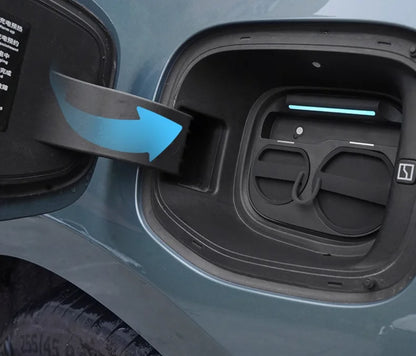 For New Zeekr 001 2024 2025 Restyling Car Styling Charging Port Waterproof Protective Cover Dust Cover Auto Modified Accessories.