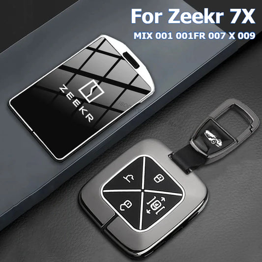 ZEEKR 7X 001 X MIX 007 009 Zinc Alloy Car Key Case