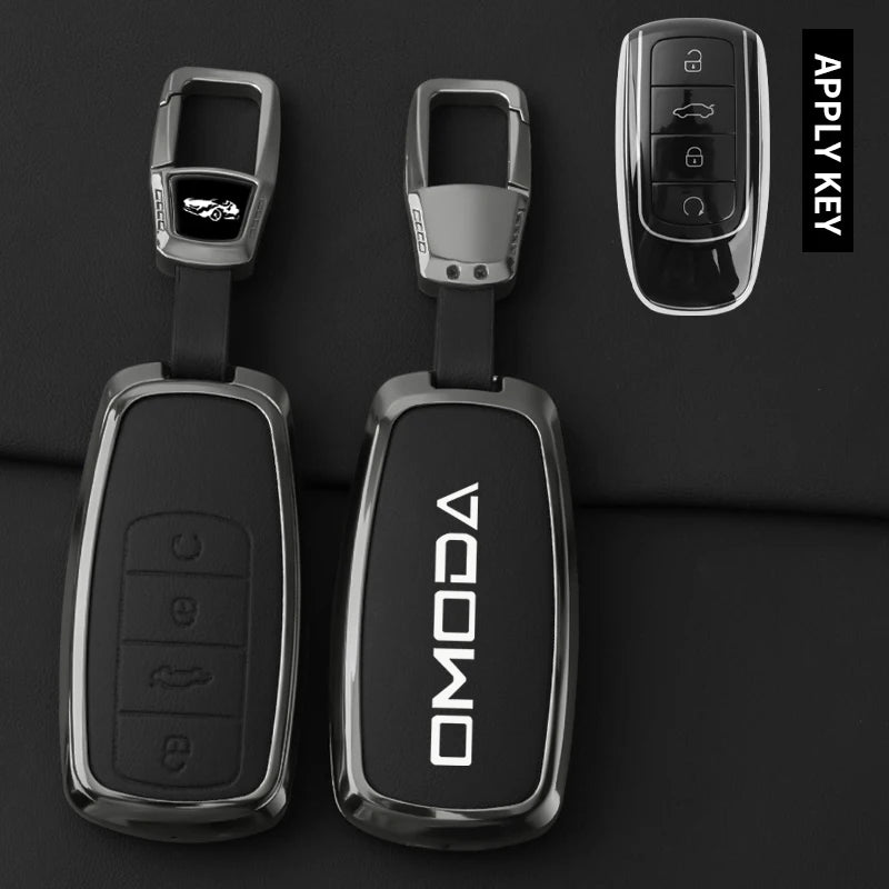 Zinc Alloy Car Key Case Cover for Chery Omoda C5 5 fx 7 8 Pro Plus