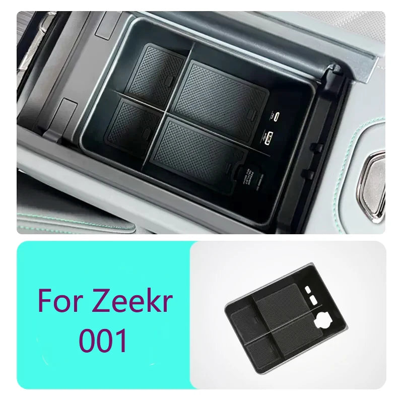 ZEEKR 001 Armrest Storage Box Organizer Tray