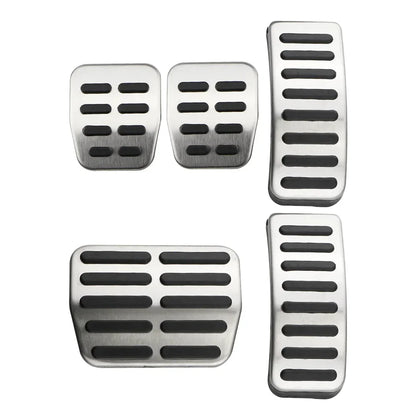 Stainless Steel Car Pedals for Volkswagen VW Polo 9N 6R Bora Golf 4 MK4 IV for Skoda Fabia Seat Ibiza 6K 6L 6J AT MT Pedal Cover