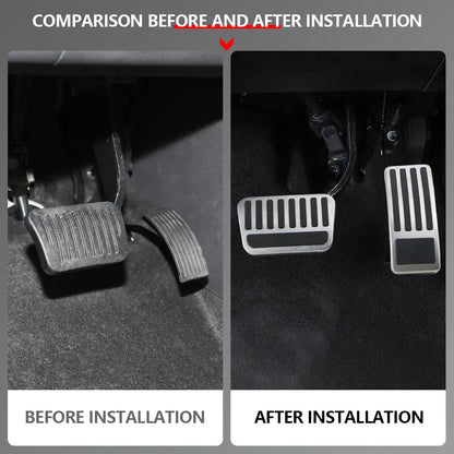 Auto Brake Accelerator Pedal Covers for BYD Dolphin Dolphin Surf 2023 2024 2025 AT Car Pedals Protectors Interior Accessories