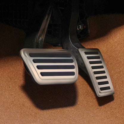 Car Pedals for Dodge Ram 1500 Ram 2500 Ram 3500 2019 2020 2021 Stainless Steel Foot Brake Gas Pedal Pad Cover