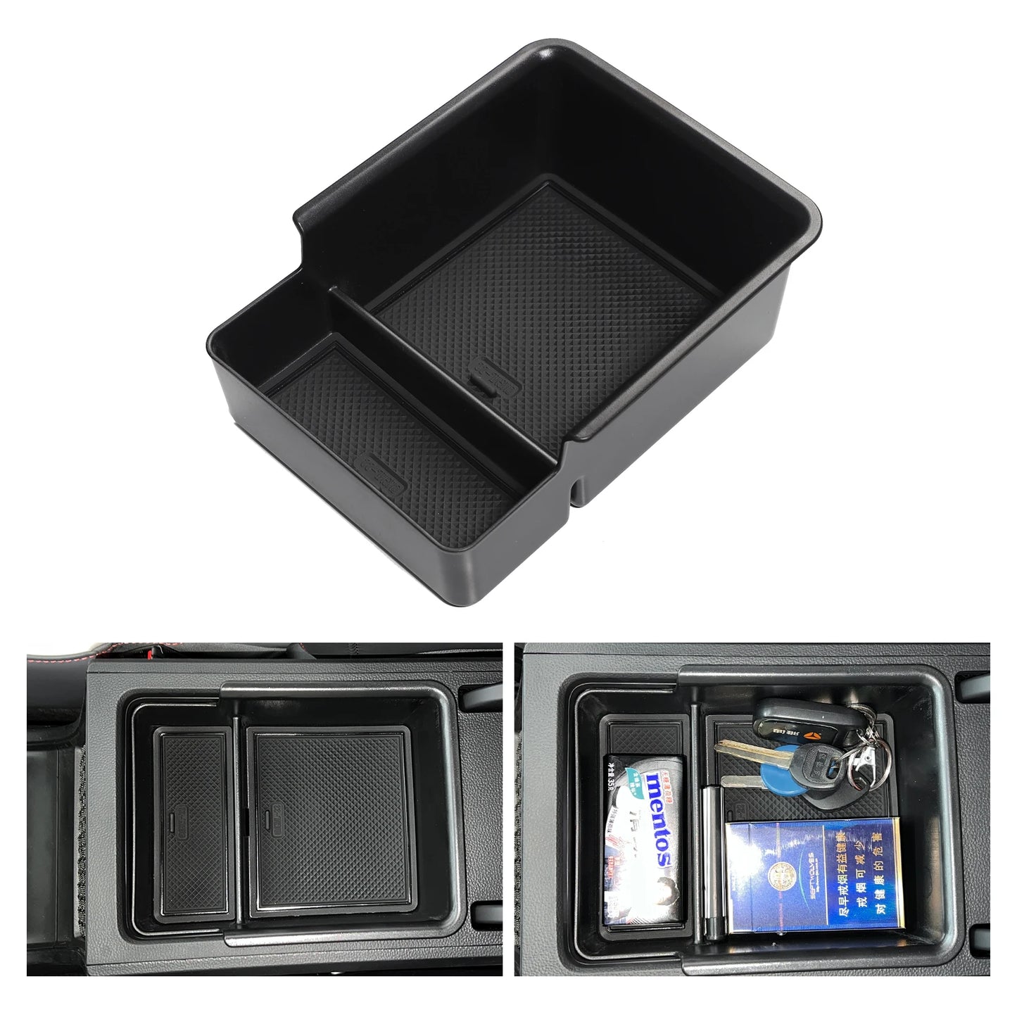 for MG4 MG 4 EV 2022-2024 Central Armrest Storage Box Car Center Console Tray Organizer Tidying Accessories