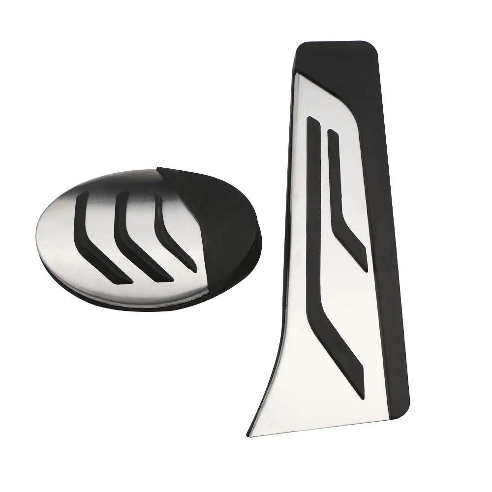 Stainless Steel Car Pedals for BMW X1 F48 X2 F39 1 2 Series F40 F45 F46 Accelerator Gas Brake Rest Pedal Cover Accessories