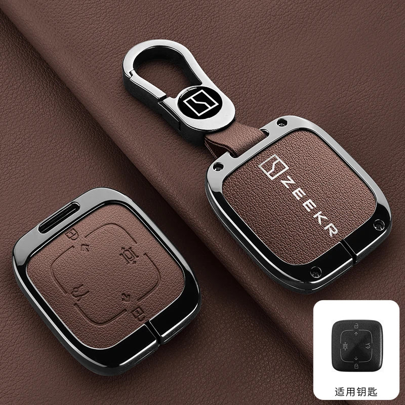 Car Smart Remote Key Case Cover For ZEEKR 7X 001 007 009