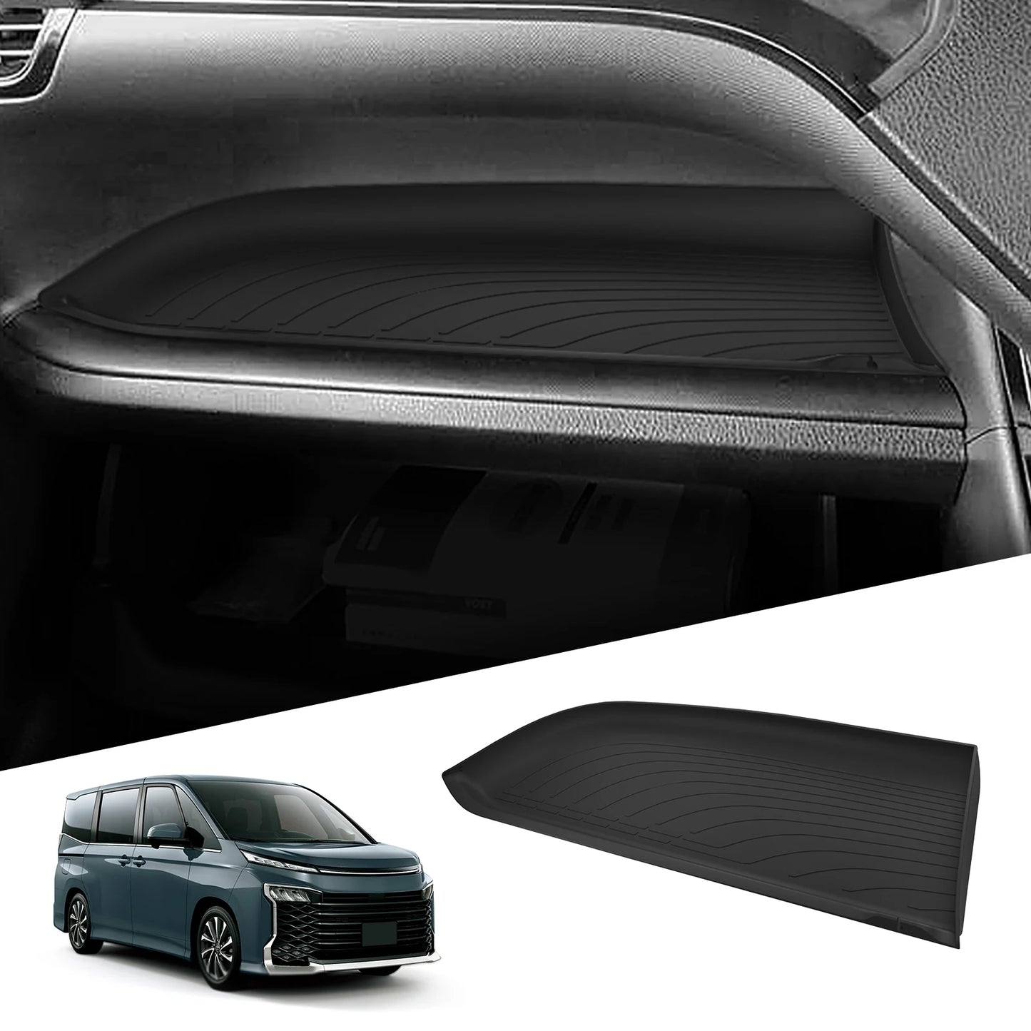 Anti-Slip Center Console Tray for Toyota Voxy / Noah 80 Series (RHD, 2014–2021)