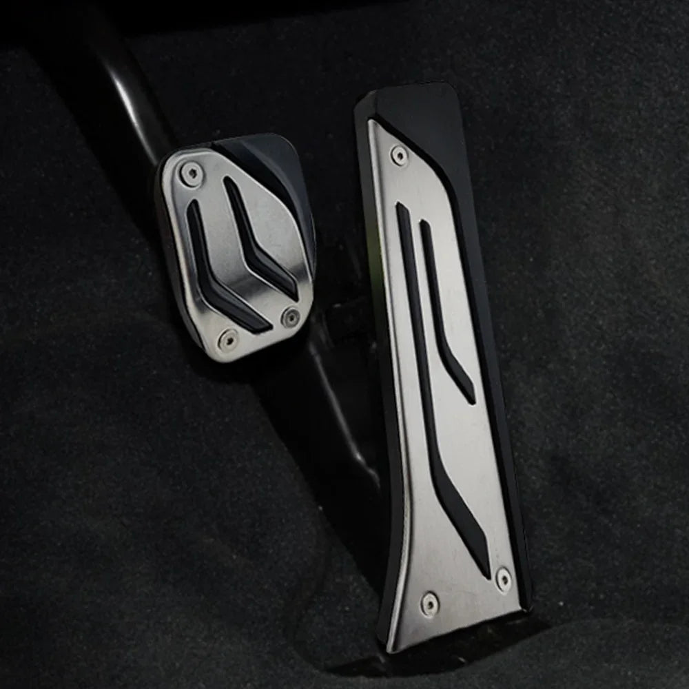 Stainless Steel Fuel Brake Pedal Cover for BMW M3 M2 M5 M4 M6 Accessories At Pad (Fit For BMW F80 F87 F10 F82 F12)