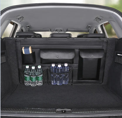 for Dongfeng FORTHING T5 EVO Trunk Storage Bag Multi-functional Seat Back Storage Bag in the Trunk.