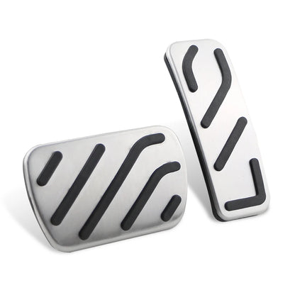 Stainless Steel Fuel Brake Pedal Cover for MG 3 MG3 2018-2023 AT No Drilling Non-Slip Car Pedals Accessories