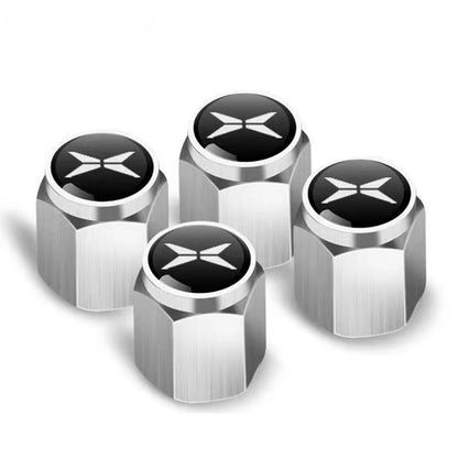 4pcs Car Wheel Tire Air Valve Caps For Xpeng