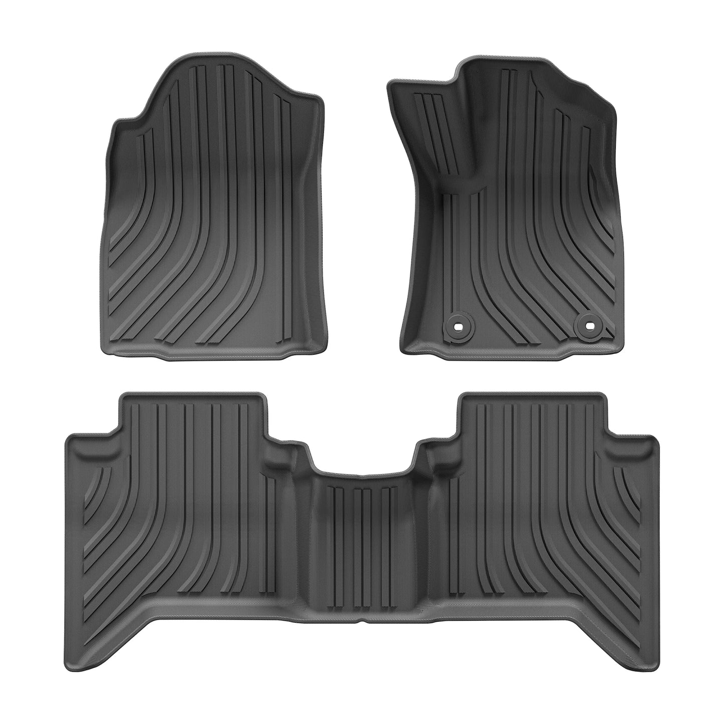 RHD Toyota Hilux revo Fuel 2015 - 2024 TPE 3D Car Floor Mats