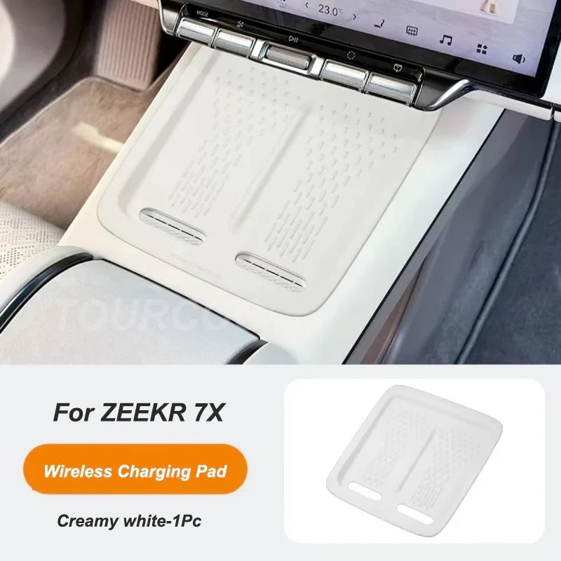 Zeekr 7X Silicone Center Console Water Cup Frame Cover