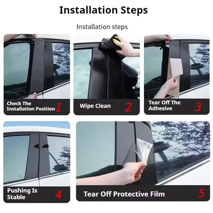 Pillar Trim Window Door Frame For 2019-2023 Volkswagen ID.3, ID.4, ID.6X